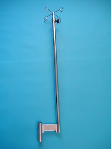 Porte-perfusion télescopique