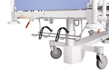 Support pour bouteille d'oxygène horizontal 1