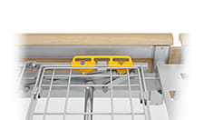 Support pour sangle de fixation