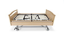 Drap d'évacuation avec ceinture et passants de fixation, blanc